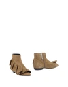 Jw Anderson Ankle Boot In Sand