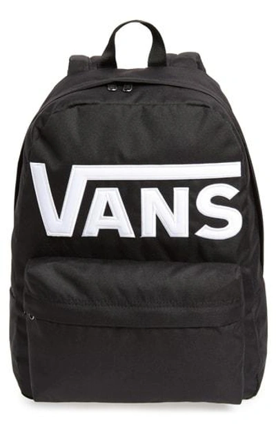 Vans Old Skool Ii Backpack - Black In Black/ White