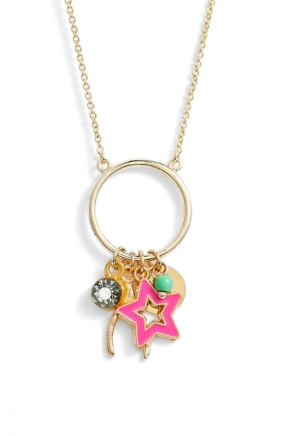 Elise M Lola Charm Pendant Necklace In Gold