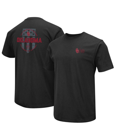 Colosseum Men's  Black Oklahoma Sooners Oht Military-inspired Appreciation T-shirt
