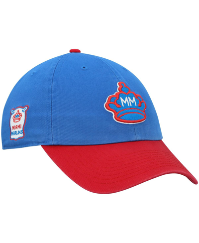 47 Brand Men's '47 Blue Miami Marlins City Connect Captain Snapback Hat