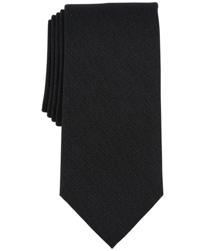 Michael Kors Men's Bronson Solid Tie In Black