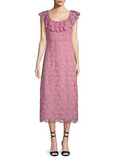 strapless open back dress Miu Miu Double Layered Silk Dress main image 0