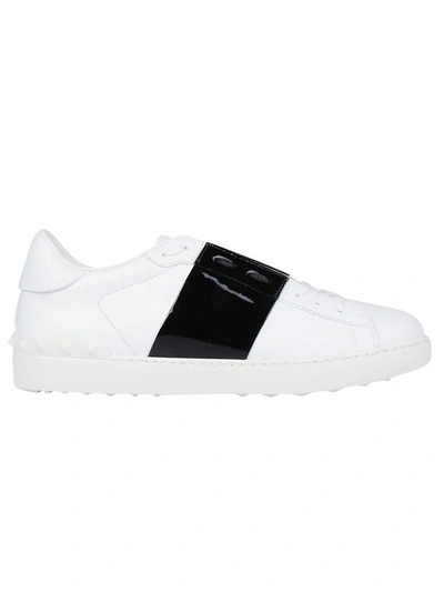 Valentino Garavani Sneakers In Bianco/nero