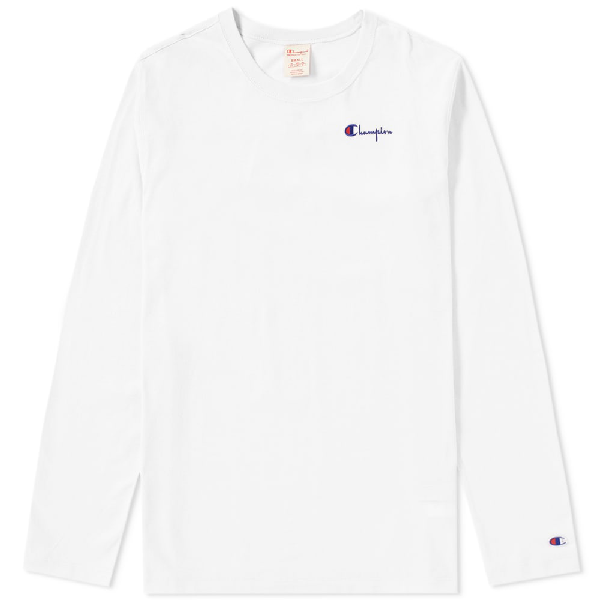 champion white long sleeve top