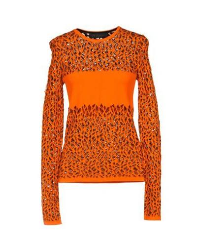 Versace Sweater In Orange