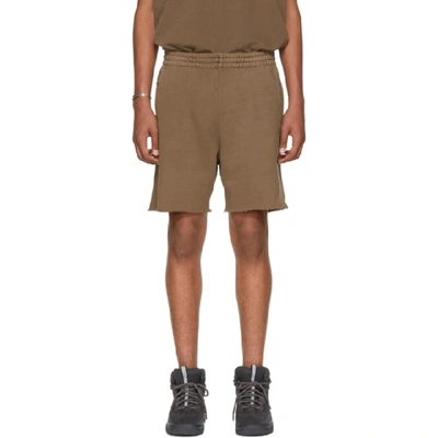 Yeezy Brown Sweat Shorts