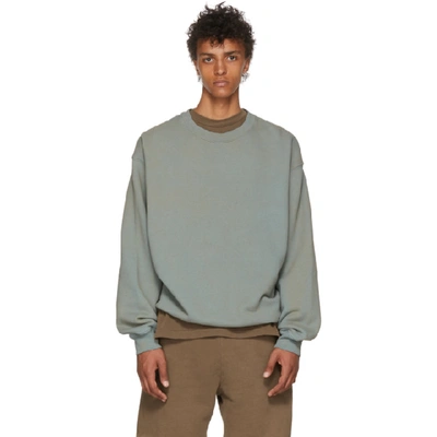 Yeezy Blue Crewneck Sweatshirt