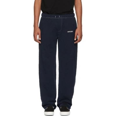 Noon Goons Ssense Exclusive Navy Icon Lounge Pants