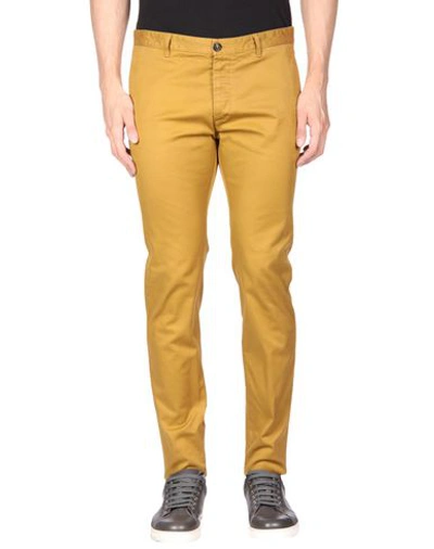 Dsquared2 Casual Pants In Ocher