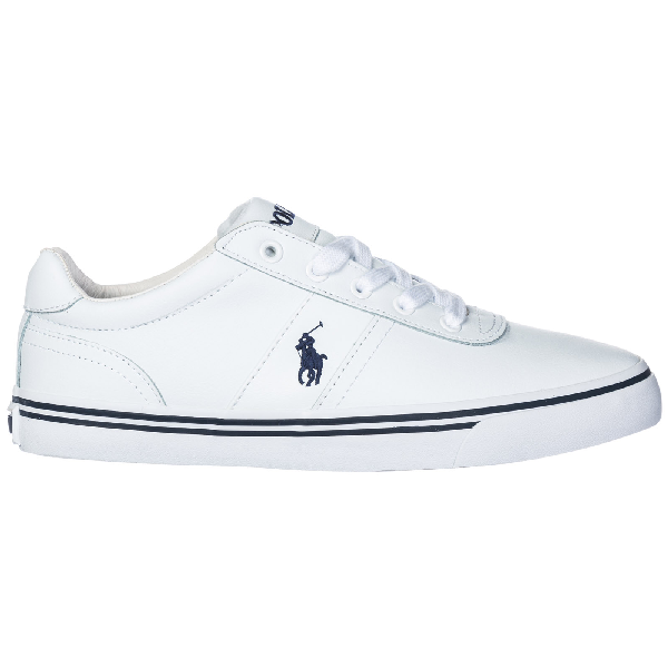 mens ralph lauren white trainers