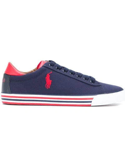 Polo Ralph Lauren Men's Shoes Trainers Sneakers  Harvey In Blue