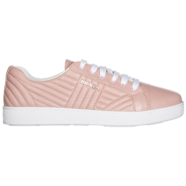 pink prada trainers