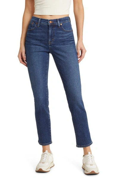 Madewell The Perfect Mom Jeans In Deming Wash