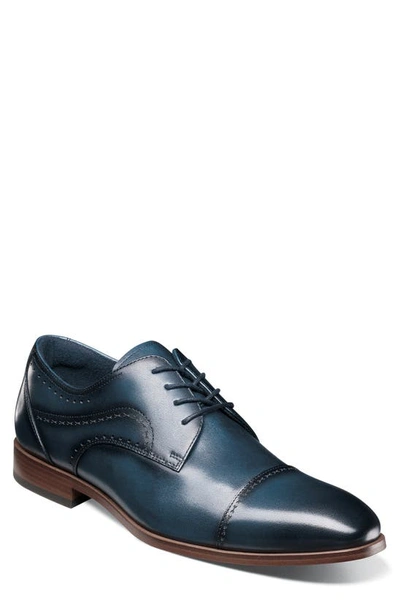 Stacy Adams - Gambetta Modified Cap Toe Oxford - Black - 25780-001