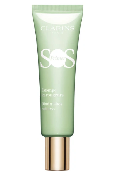 Clarins Sos Colour Correcting & Hydrating Makeup Primer - Green 1 Oz.