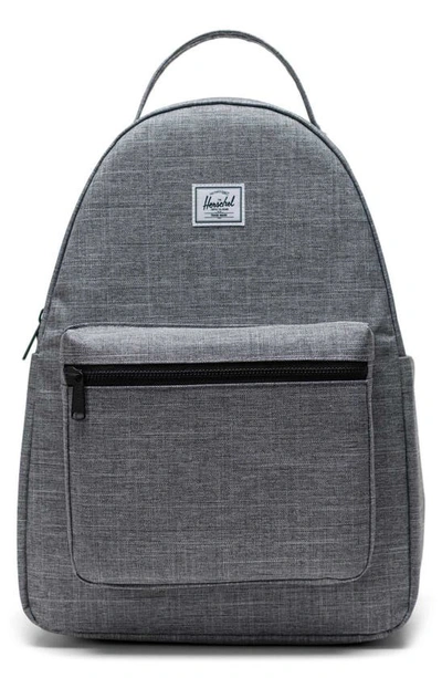 Herschel Supply Co Nova Mid Volume Backpack In Raven Crosshatch