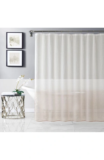 Dainty Home Linea Ombré Shower Curtain In Mauve