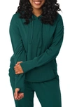 Kindred Bravely Relaxed Fit Nursing Hoodie In Evergreen