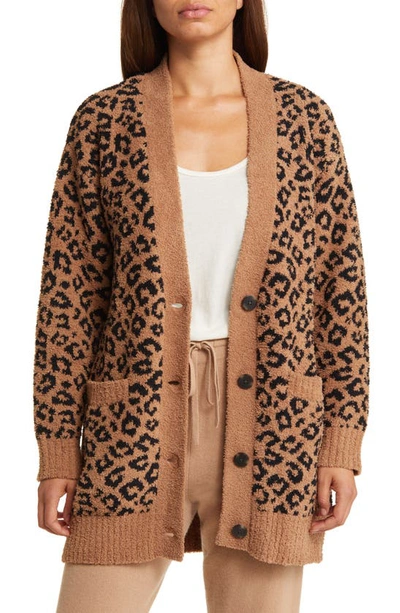 Ugg Joselyn Lounge Cardigan In Cider Leopard