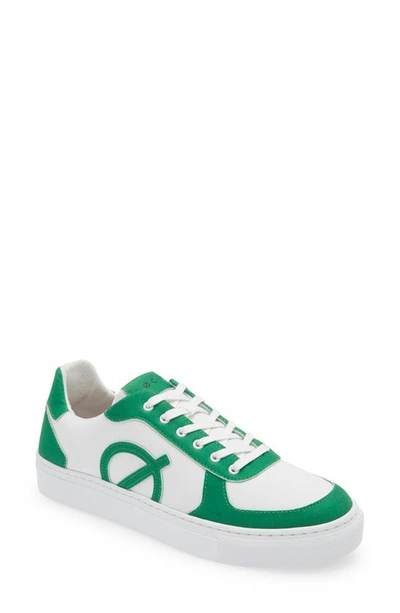 Loci Seven Water Repellent Sneaker In White/ Green/ Green