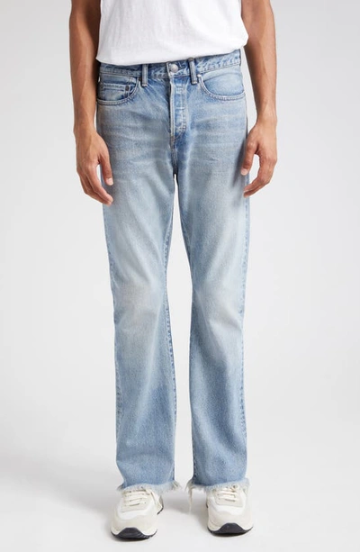 John Elliott Caribou Raw Hem Bootcut Jeans In Fiona