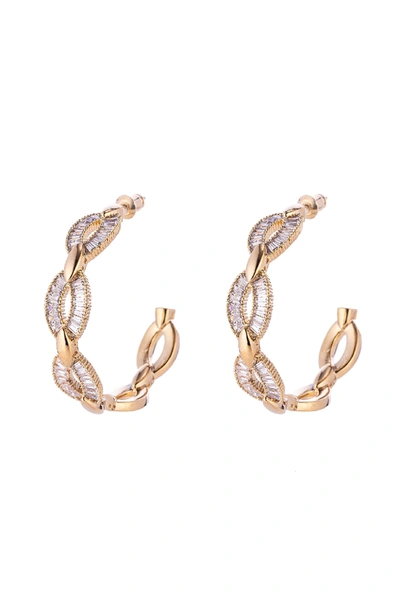 Eye Candy La Ariel Earrings In Gold