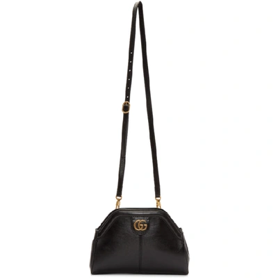 Gucci Black Linea Shoulder Bag In 1000 Black