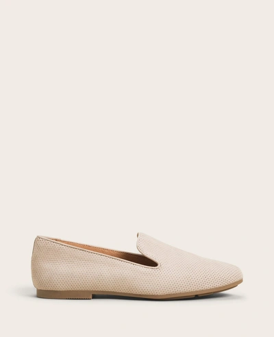 Gentle Souls Eugene Leather Loafer Flat In Mushroom