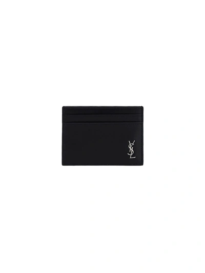 Saint Laurent Card Holder In Black