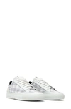 P448 Soho Sneaker In White/ Tartan