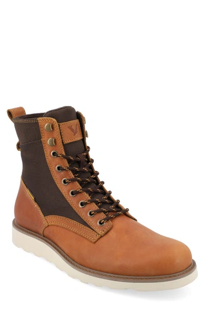 Territory Boots Elevate Water Resistant Plain Toe Boot In Brown