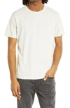 Frame Logo Cotton T-shirt In Blanc