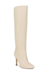 Nine West Sancha Knee High Boot In Ivory