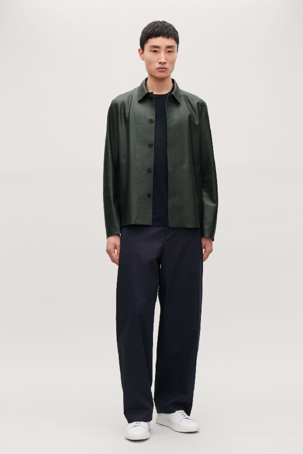 cos green jacket