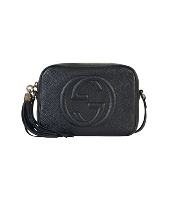 Black Leather Shoulder Bag | ModeSens