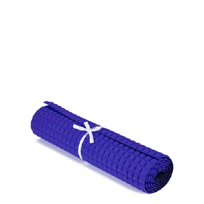 No Ka'oi Royal Blue Quilted Yoga Mat