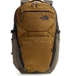 The North Face Router Backpack - Brown In Fir Green/ New Taupe Green