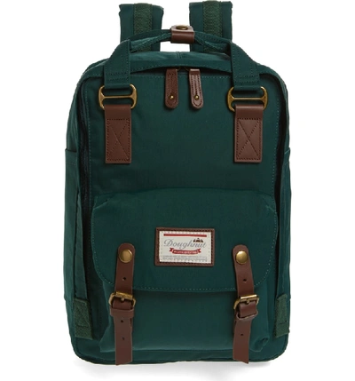 Doughnut Macaroon Water Resistant Backpack Blue In Seaweed ModeSens