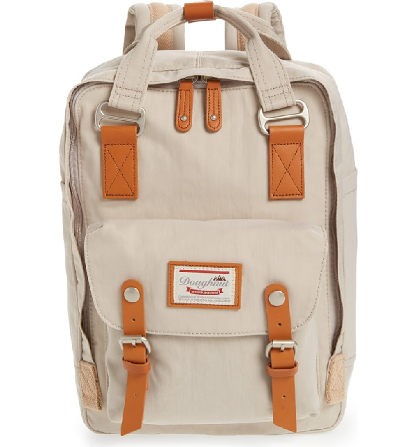 Doughnut Macaroon Water Resistant Backpack - Ivory | ModeSens