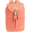 Doughnut Montana Water Repellent Backpack - Pink In Peach