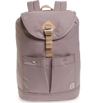 Doughnut Montana Water Repellent Backpack - Purple In Lilac