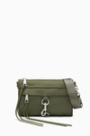 Rebecca Minkoff Mini Mac Convertible Crossbody Bag - Green In Olive