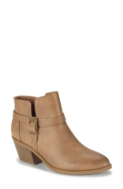 Baretraps Santos Waterproof Block Heel Bootie In Salted Caramel