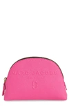 Marc Jacobs Small Dome Cosmetics Case In Vivid Pink