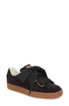 Puma Basket Heart Sneaker In Black/  Black