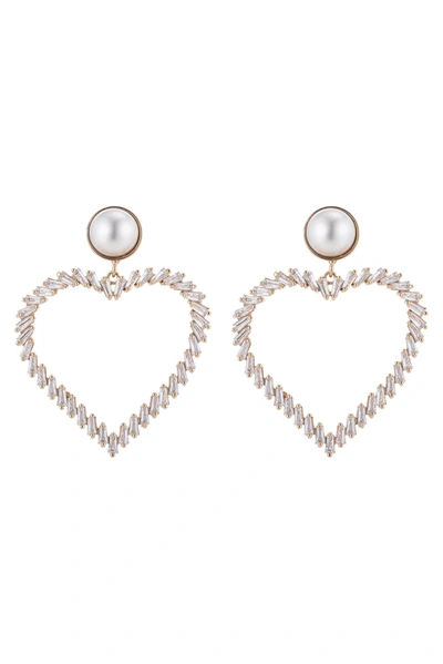 Eye Candy La Hart Earrings In Gold