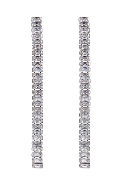 Eye Candy La Imogen Earrings In Silver