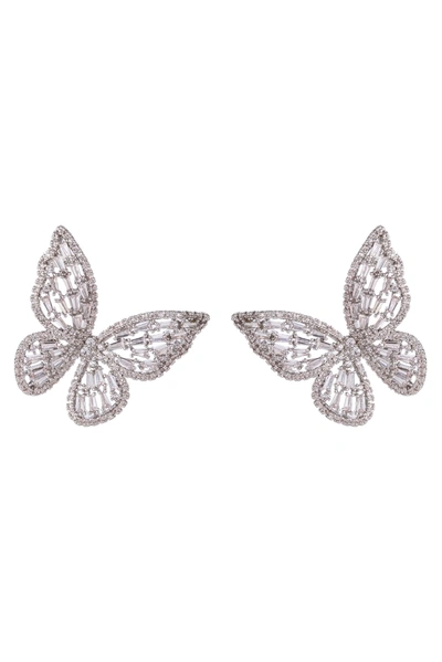 Eye Candy La Caludina Earrings - Silver