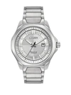 Citizen Ti+ip Eco-drive Titanium Analog Tonal Dial Bracelet Watch In Silver